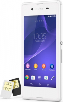 Sony Xperia E3 D2212 Dual Sim White